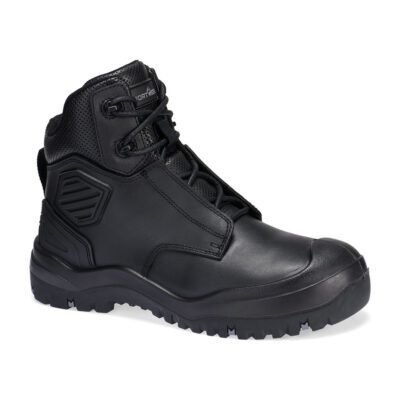 Portwest Steel Leather Ankle Boot S3 SC HRO HI CI LG SR FO — Custom Embroidery Available