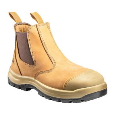 Portwest Steel Leather Dealer Boot S3 SRC — Custom Embroidery Available