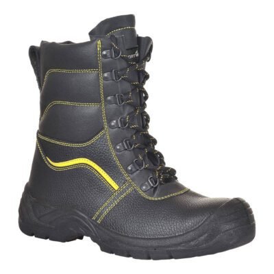 Portwest Steel Split Leather Winter Boot S3 SR CI — Custom Embroidery Available