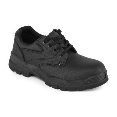 Portwest Steel Split Leather Low Shoe S1P SR — Custom Embroidery Available