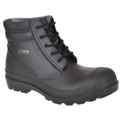 Portwest Steel PVC Mid Boot S5 SR FO — Custom Embroidery Available