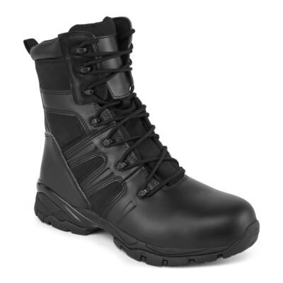 Portwest Steel Action Leather and Mesh High Boot S3 SR HRO — Custom Embroidery Available
