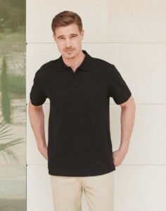 Henbury STRETCH PIQUE POLO SHIRT
