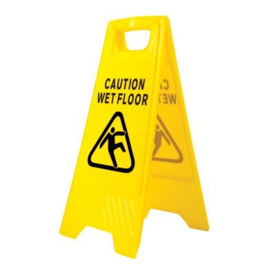 Portwest Wet Floor Warning Sign — Custom Embroidery Available