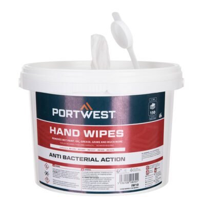 Portwest Hand Wipes (150 Wipes) — Custom Embroidery Available