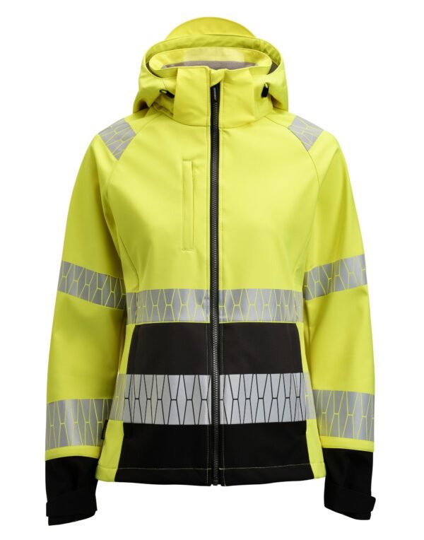 Jobman JM1377 Women’s Softshell Jacket Hi-Vis