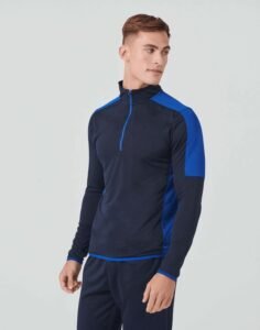 Finden & Hales 1/4 ZIP MIDLAYER CONTRAST