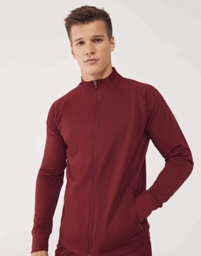 Finden & Hales ADULTS KNITTED TRACKSUIT TOP — Custom Embroidery Available