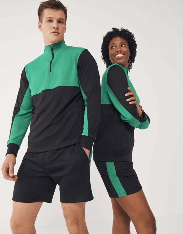 Finden & Hales ADULTS 1/4 ZIP TRACKSUIT TOP — Custom Embroidery Available