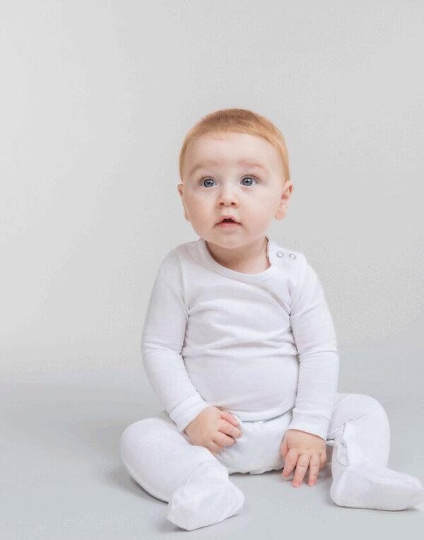 Larkwood ORGANIC SLEEPSUIT — Custom Embroidery Available