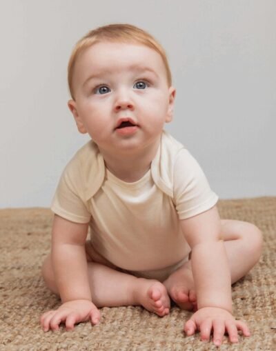 Larkwood ORGANIC BODYSUIT — Custom Embroidery Available