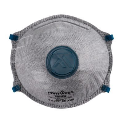 Portwest FFP2 Carbon Valved Dolomite Respirator (Pk10) — Custom Embroidery Available
