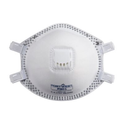 Portwest FFP3 Valved Respirator (Pk10) — Custom Embroidery Available