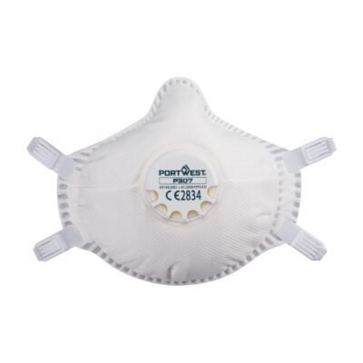 Portwest FFP3 Ultimate Reusable Compact Respirator (Pk5) — Custom Embroidery Available