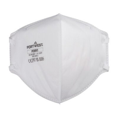 Portwest FFP3 Dolomite Fold Flat Respirator (Pk20) — Custom Embroidery Available