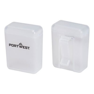 Portwest Ear Plugs Storage Box (Pk50) — Custom Embroidery Available