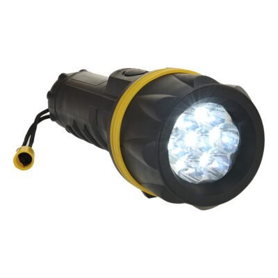 Portwest 7 LED Rubber Torch — Custom Embroidery Available