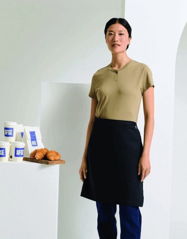 Premier Workwear FAIRTRADE AND ORGANIC CERTIFIED COTTON WAIST APRON — Custom Embroidery Available