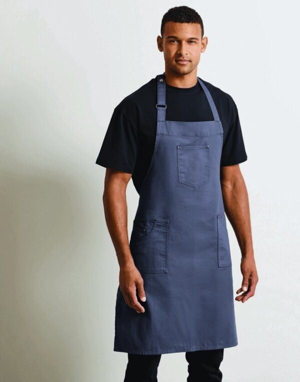 Premier Workwear CHINO BIB APRON — Custom Embroidery Available