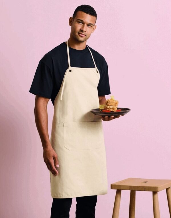 Premier Workwear ARTISANS CHOICE DOUBLE POCKET CANVAS APRON — Custom Embroidery Available