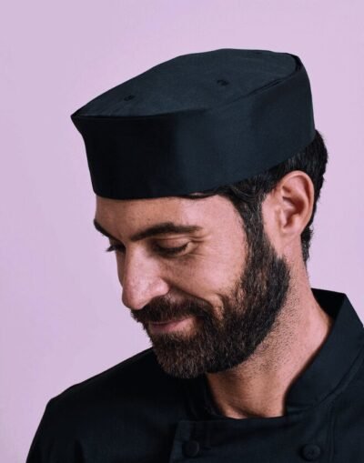 Premier Workwear TURN UP CHEFS HAT — Custom Embroidery Available