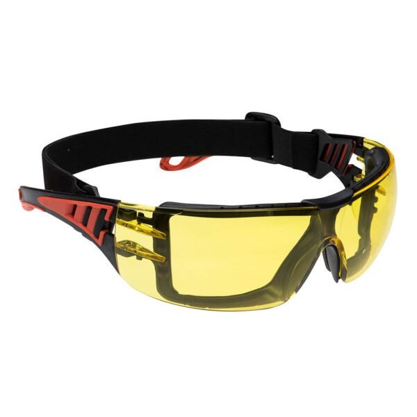 Portwest Tech Look Plus Safety Glasses — Custom Embroidery Available