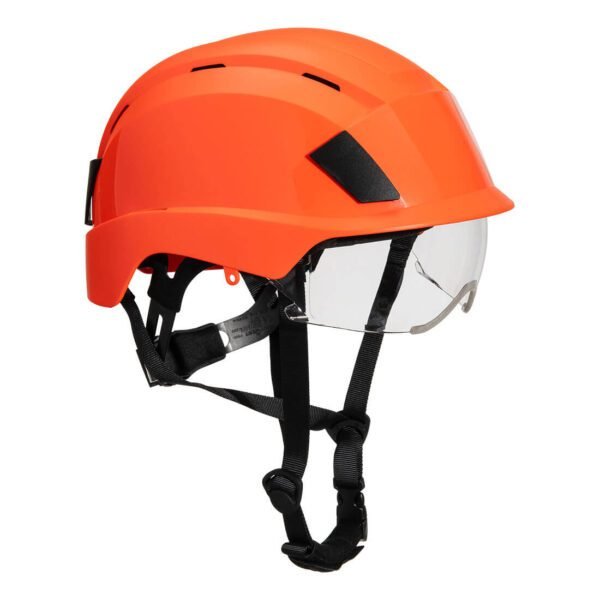 Portwest Integrated Visor Helmet — Custom Embroidery Available