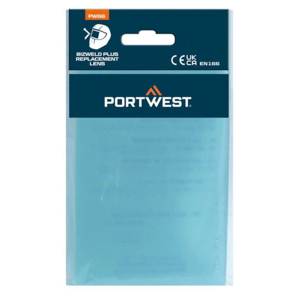 Portwest BizWeld Plus Replacement Lens (Pk5) — Custom Embroidery Available