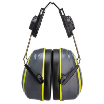 Portwest HV Extreme Ear Defenders Medium Clip-On — Custom Embroidery Available