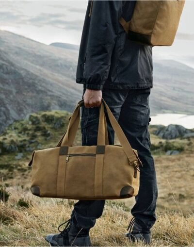 Quadra QD650 Heritage Washed Canvas Holdall