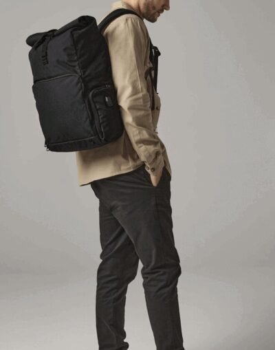 Quadra Bags Q-TECH CHARGE ROLLTOP BACKPACK — Custom Embroidery Available