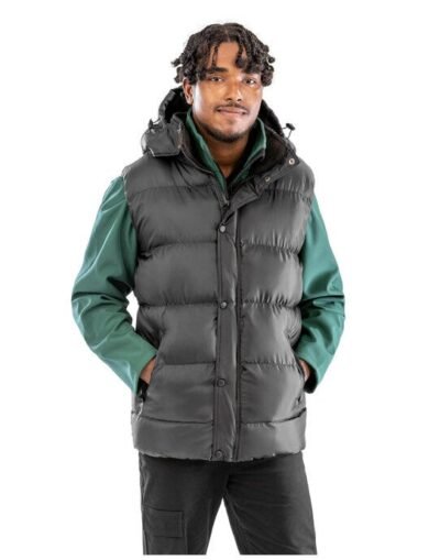 Result Core R223X Nova Lux Padded Hooded Gilet