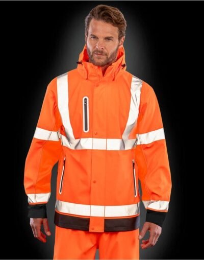 Result Recycled R507X Heavy Duty Prism PU Safe & Dry Jacket With Recycled Backing