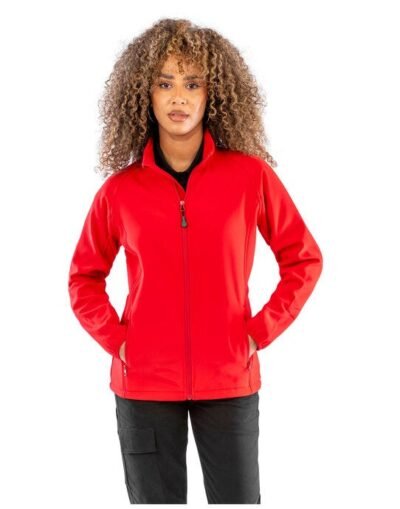 Result Recycled R901F Ladies' Recycled 2-Layer Printable Softshell