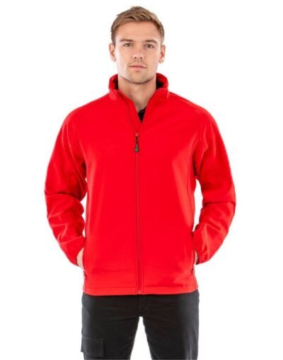 Result Recycled R901M Men's Recycled 2-Layer Printable Softshell Jacket