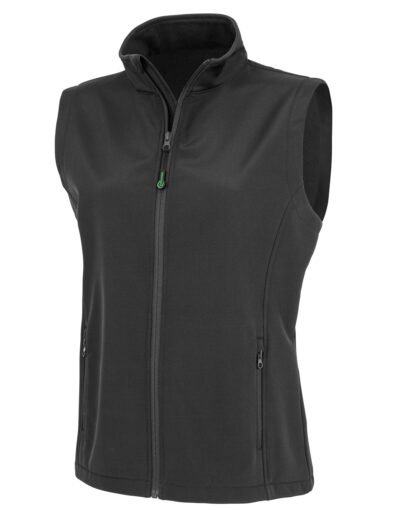 Result Recycled R902F Ladies' Recycled 2-Layer Printable Softshell Bodywarmer