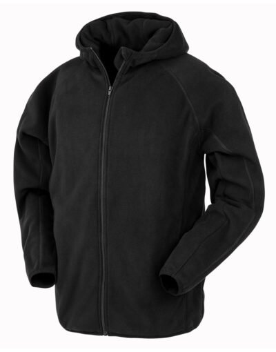 Result Recycled R906X Recycled Unisex Hooded Microfleece Jacket