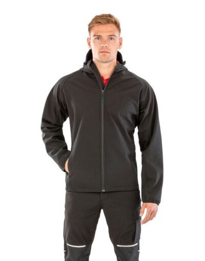 Result Recycled R911M Recycled 3-Layer Printable Hood Softshell