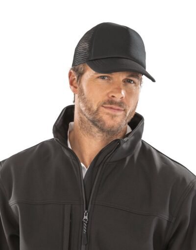 Result CORE DETROIT 1/2 MESH TRUCKER CAP — Custom Embroidery Available