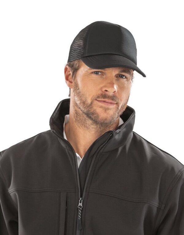 Result CORE DETROIT 1/2 MESH TRUCKER CAP — Custom Embroidery Available