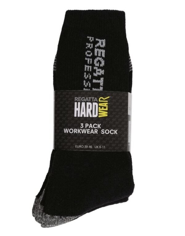 Regatta 3 PACK WORK SOCK — Custom Embroidery Available