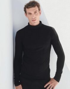 SF Clothing MENS FEEL GOOD ROLL NECK TOP
