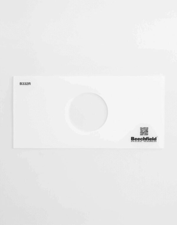 Beechfield CIRCULAR FASHION PATCH CLEAR — Custom Embroidery Available