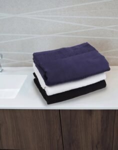 Towel City PRINTABLE BORDER BATH TOWEL