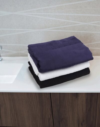 Towel City PRINTABLE BORDER BATH TOWEL — Custom Embroidery Available