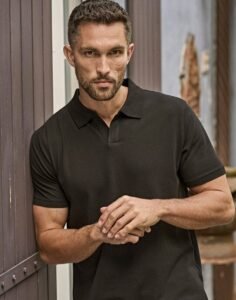 Tee Jays TJ1404 Men’s Luxury Stretch V-Neck Polo