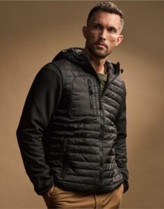 Tee Jays TJ9628 Men’s Hooded Crossover Jacket