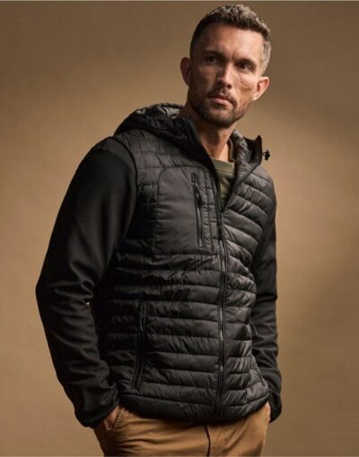 Tee Jays TJ9628 Men's Hooded Crossover Jacket