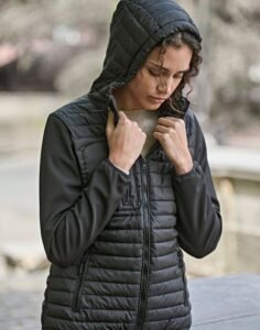 Tee Jays TJ9629 Ladies’ Hooded Crossover Jacket