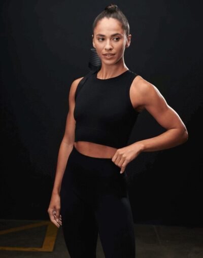 Tombo LADIES CROPPED TANK — Custom Embroidery Available